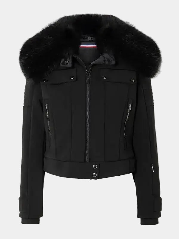 Maeli Faux Fur-Trimmed Hooded Ski Jacket