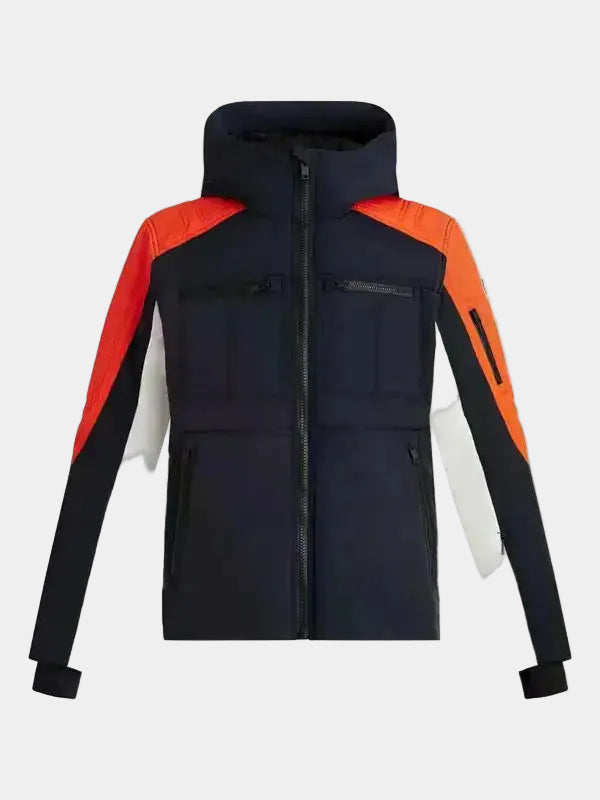 Quilted ski jacket