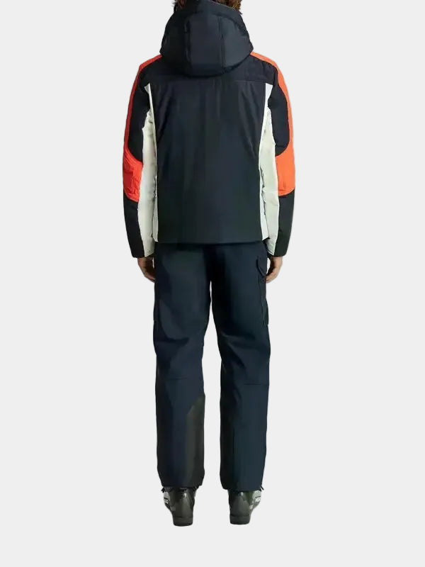 Quilted ski jacket
