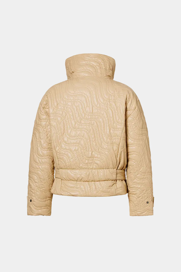 MAYA SKI JACKET BROWN