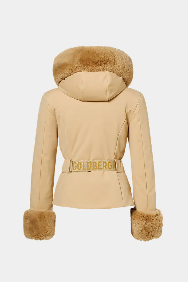 PREZIOSO SKI JACKET FAUX BORDER