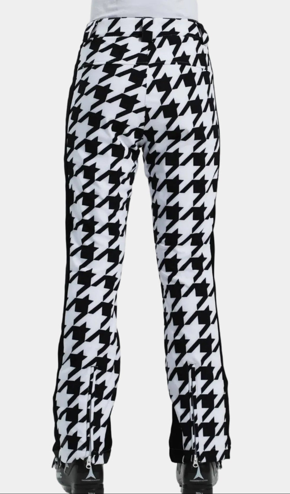Slim Fit Velvet-Lined Ski Pants