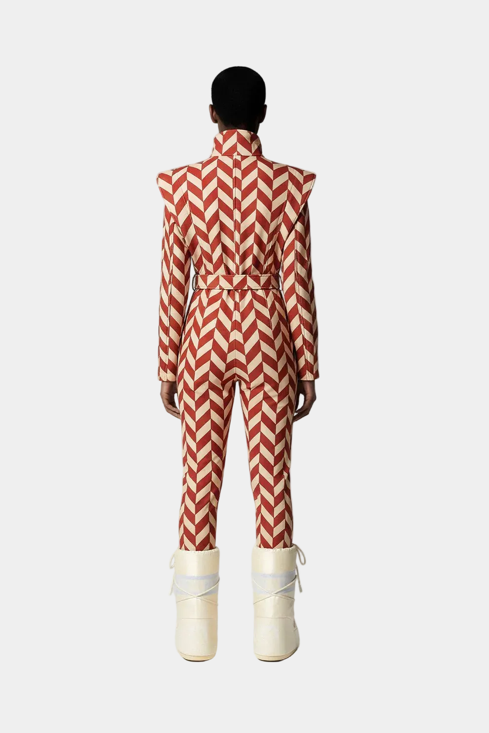 Niseko Ao Ski Overalls Red