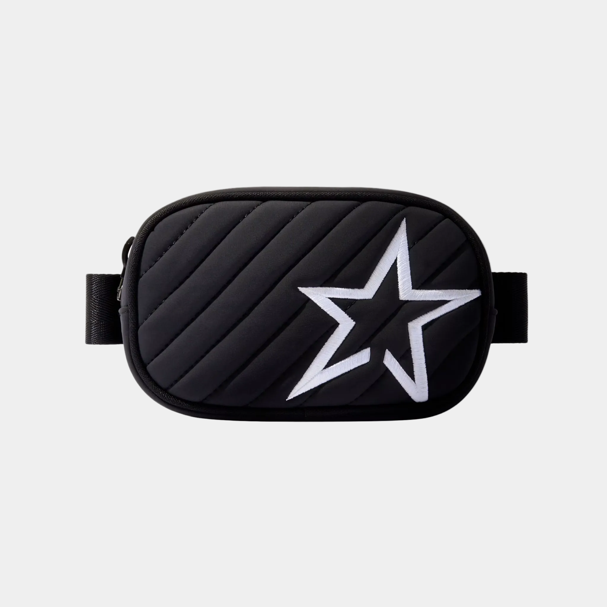 STAR BELT BAG BLACK