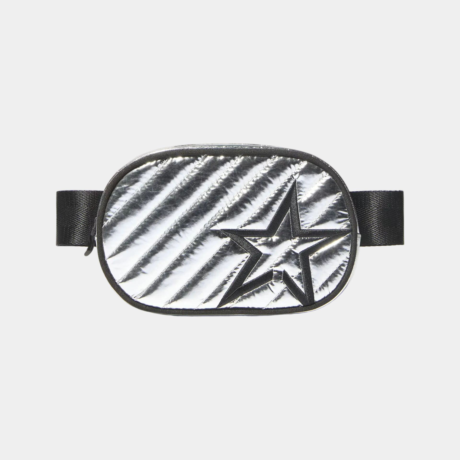 STAR BELT BAG SILVER