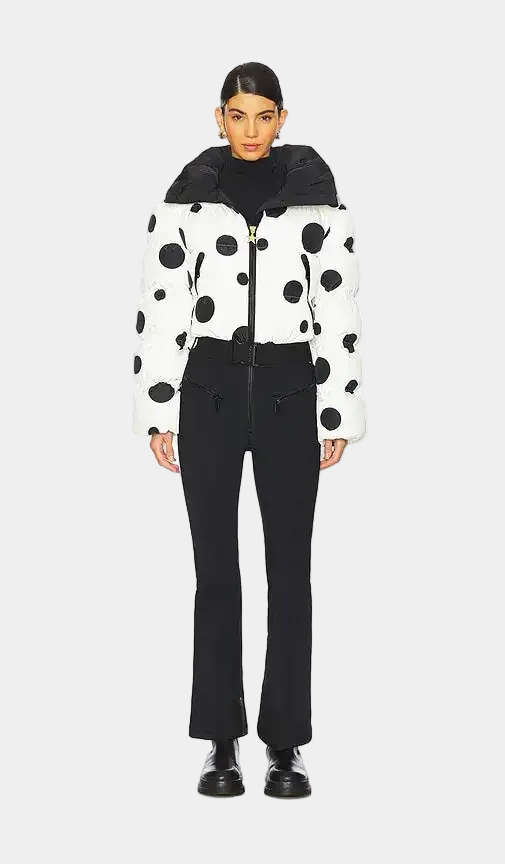 Goldbergh X Revolve em Dot Cream & Black