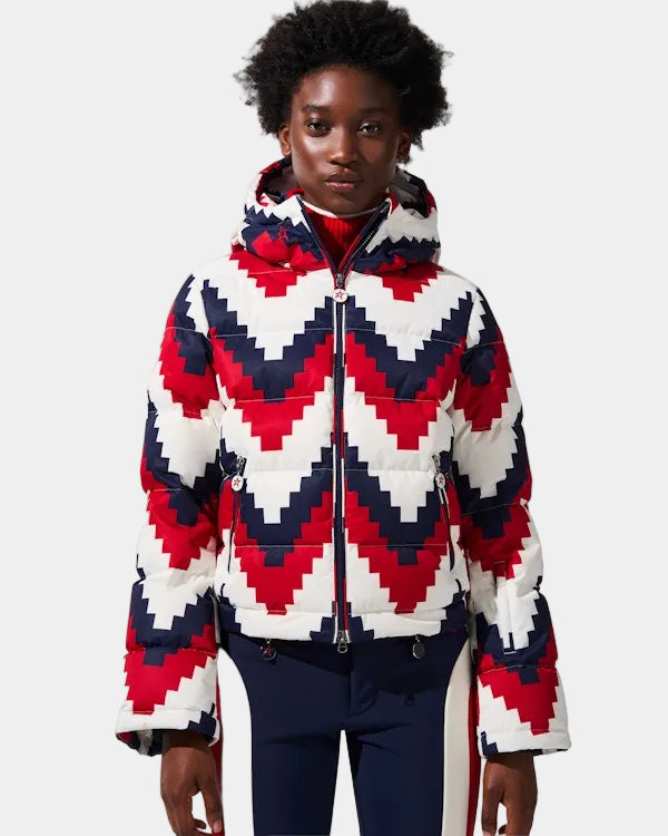 Chevron Polar Flare Down Jacket
