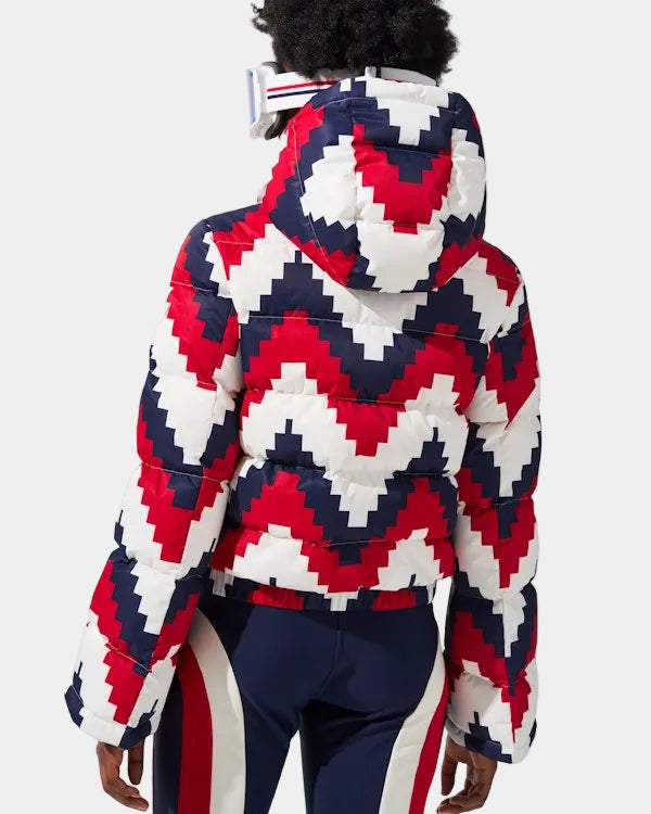 Chevron Polar Flare Down Jacket