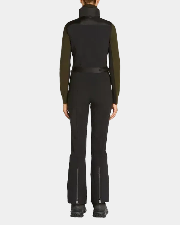 Grenoble Black & White Down-Filled Ski Suit