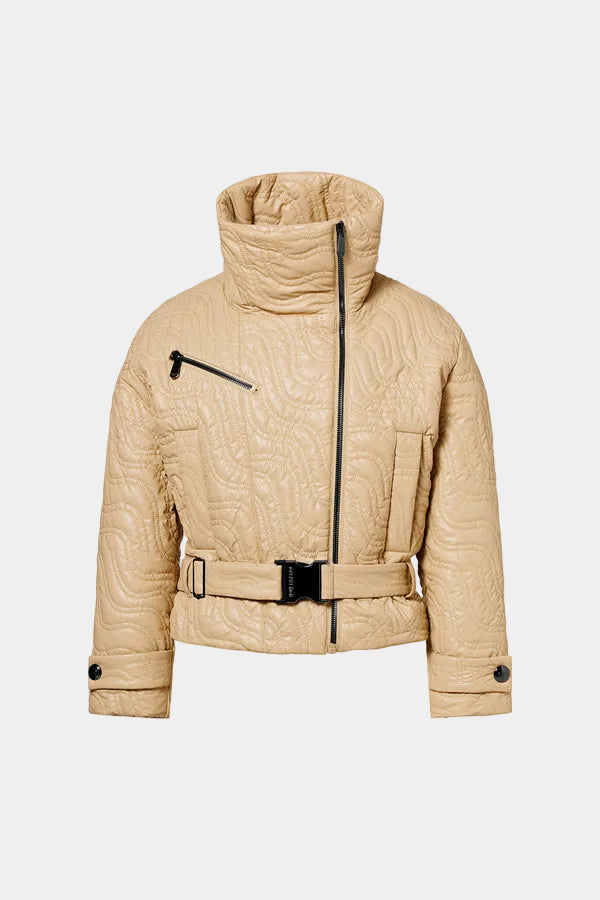 MAYA SKI JACKET BROWN
