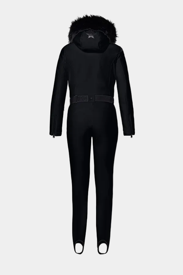 GLISSER SKI SUIT FAUX BORDER