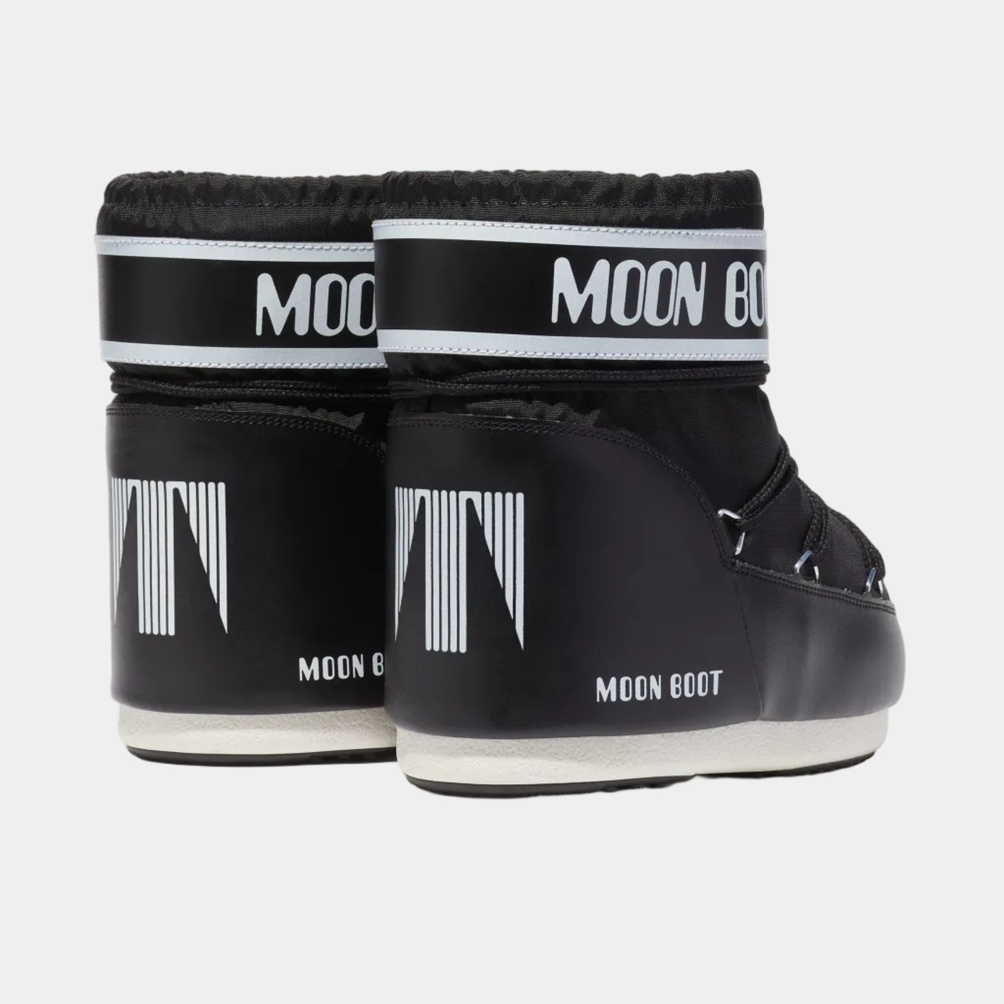 ICON LOW BLACK NYLON BOOTS