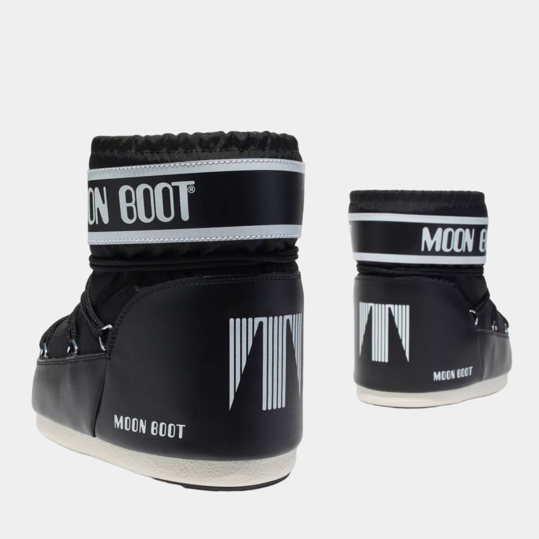 ICON LOW BLACK NYLON BOOTS