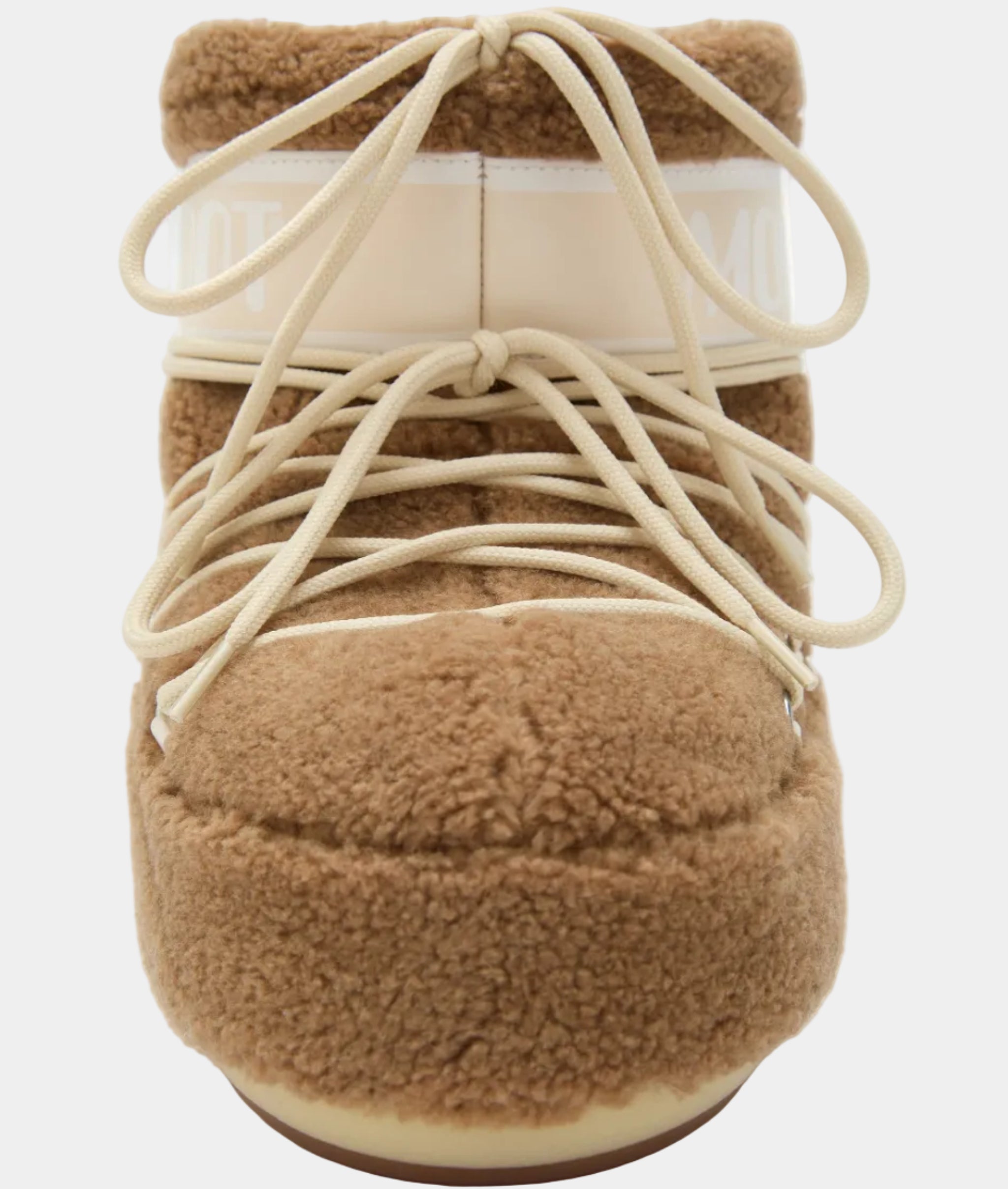 ICON LOW CAMEL FLEECE BOOTS