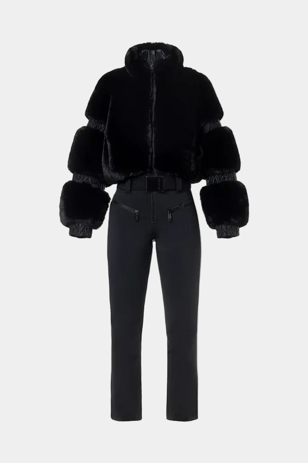 Lieke Ski Suit Black