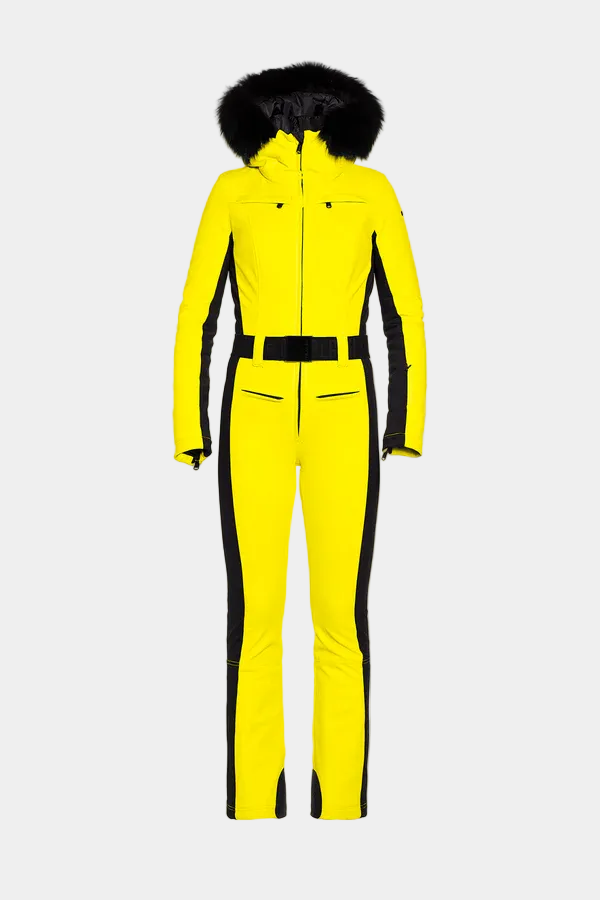 PARRY SKI SUIT FAUX BORDER