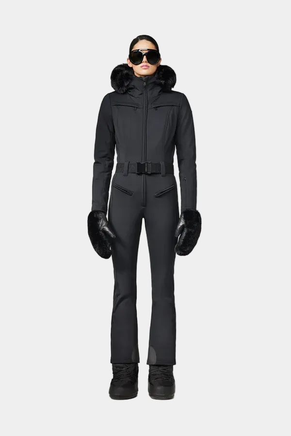 Parry Ski Suit Faux Border