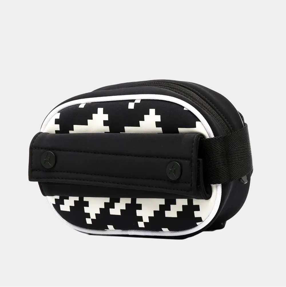 HOUNDSTOOTH STAR BELT BAG