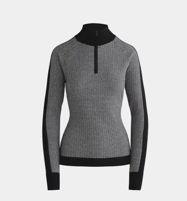 Herringbone Jacquard Knit Base Layer