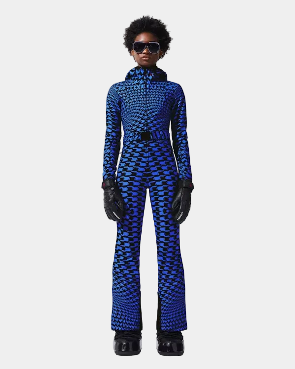 Twisted Houndstooth Tignes Ski Suit