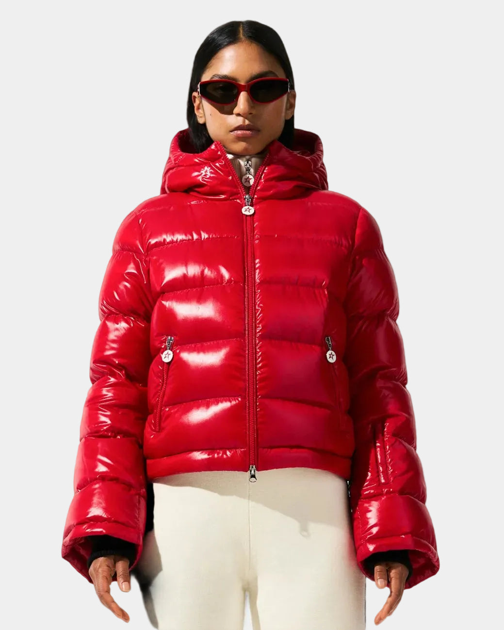 Polar Flare Down Jacket Red