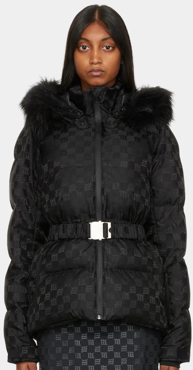Monogram Ski Puffer